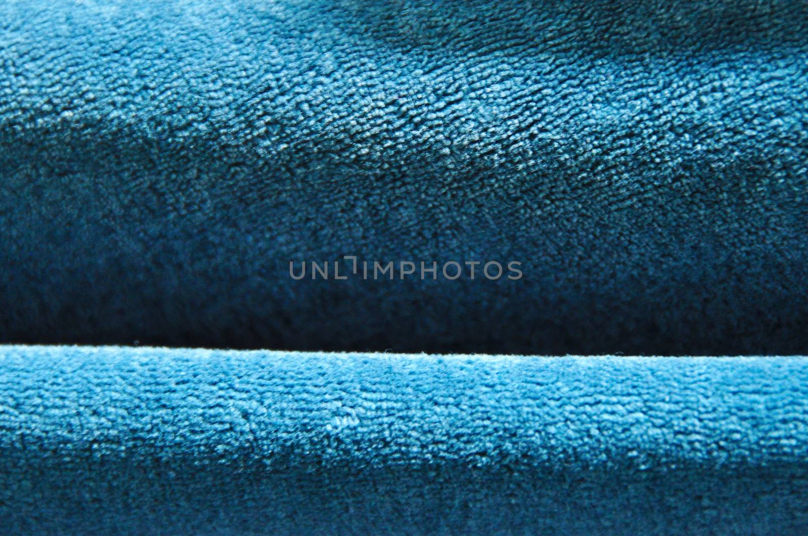 Blue chenille fabric by AlessandraSuppo