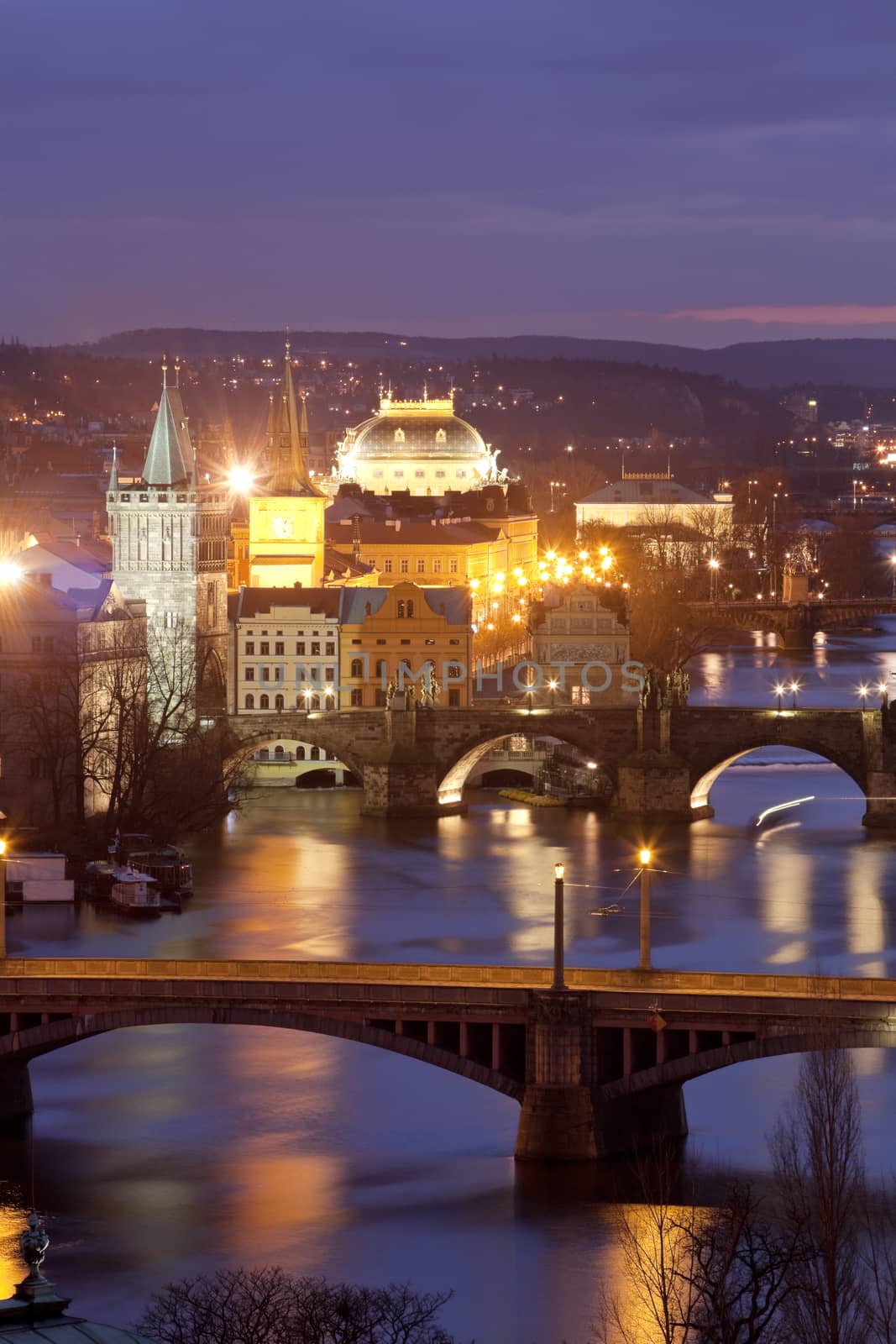 Prague, Charles Bridge. by courtyardpix