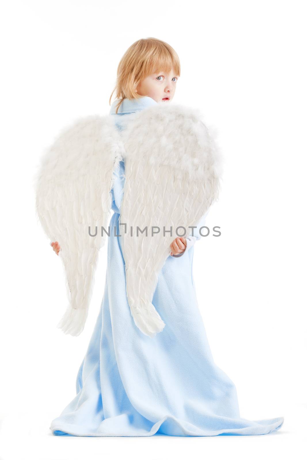 boy with angel wings by courtyardpix