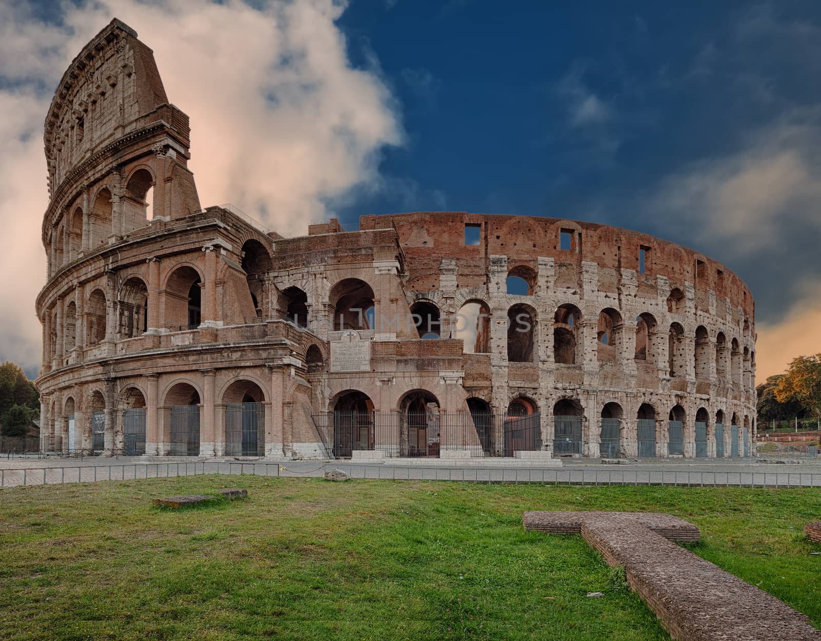 Coliseum known as the Flavian Amphitheatre