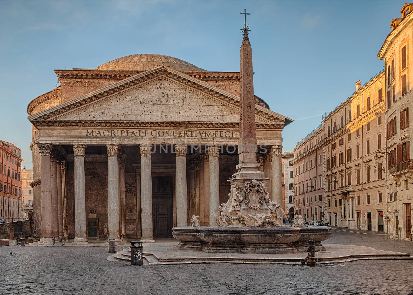 The Pantheon is a building in Rome, Italy