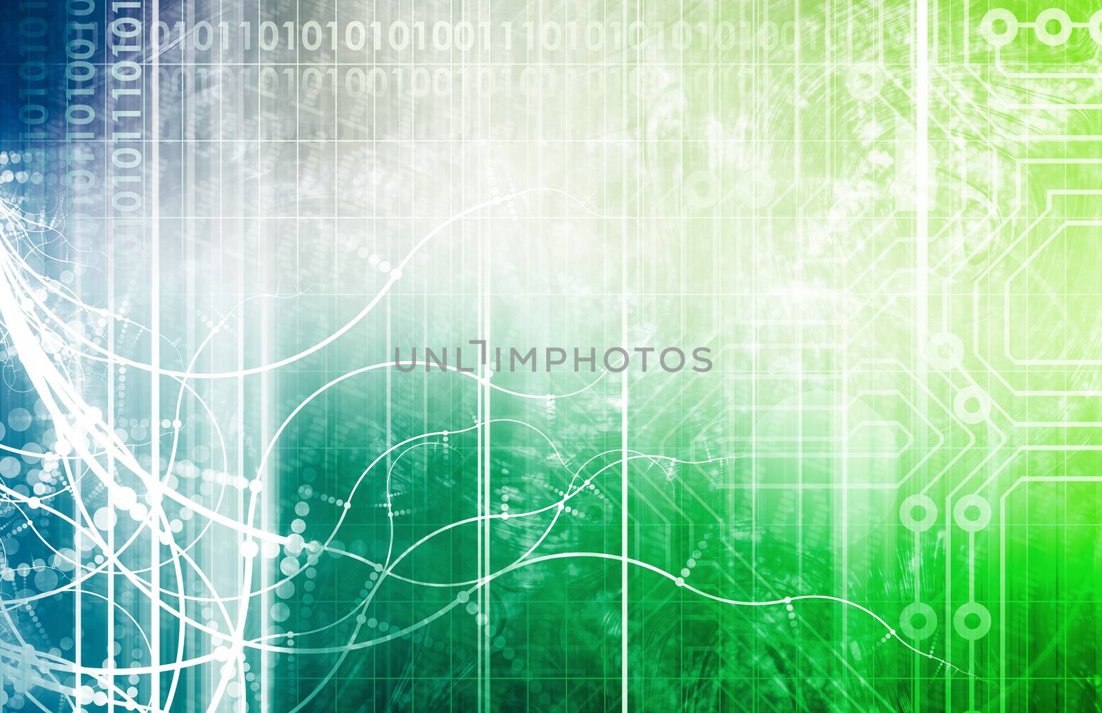 Biotechnology of the Future Abstract as Art