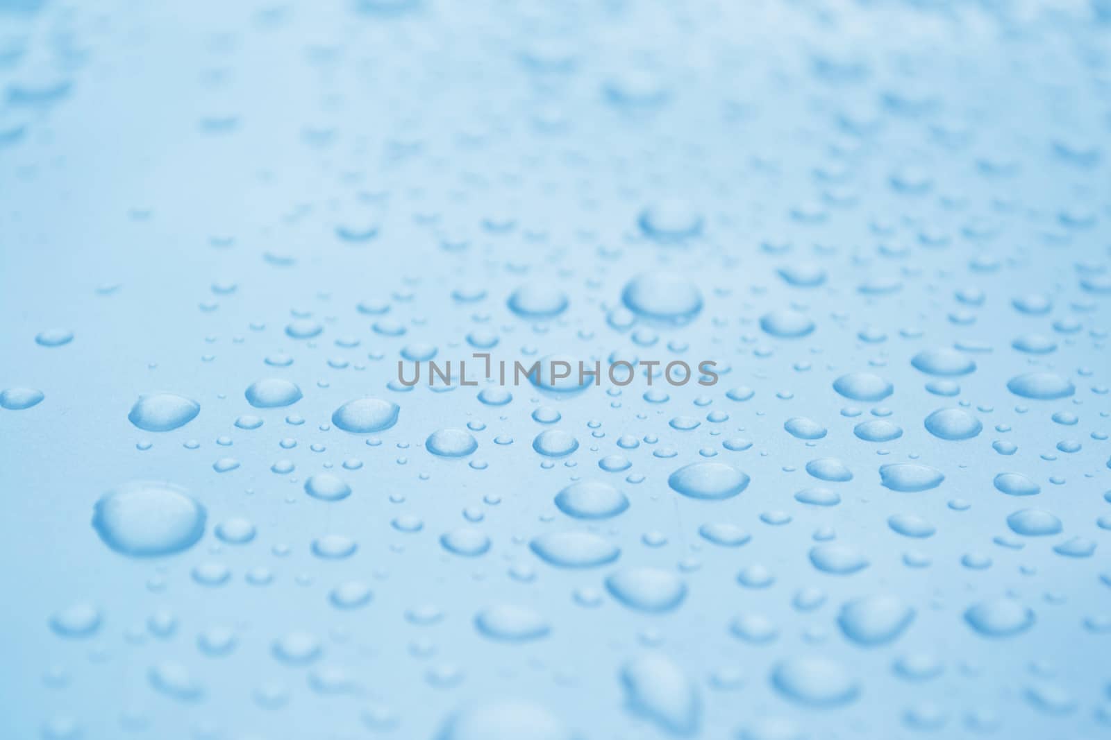 Water drops background, drops of water on the floor