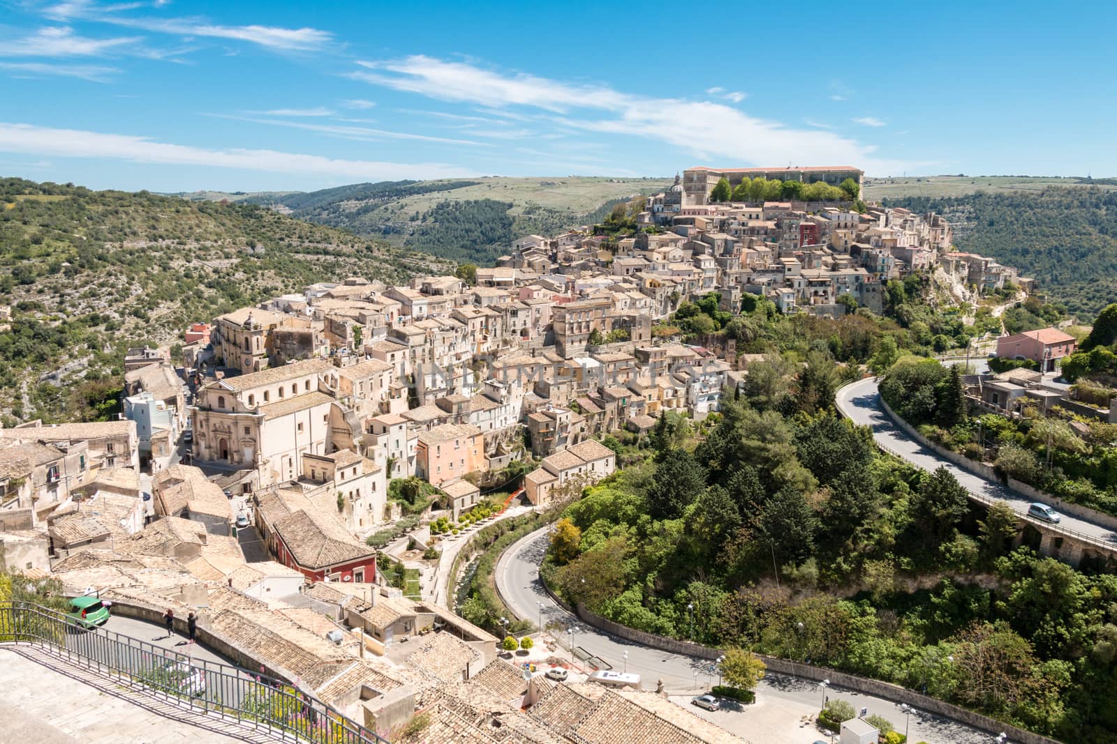 Ragusa Ibla small town in Silcily