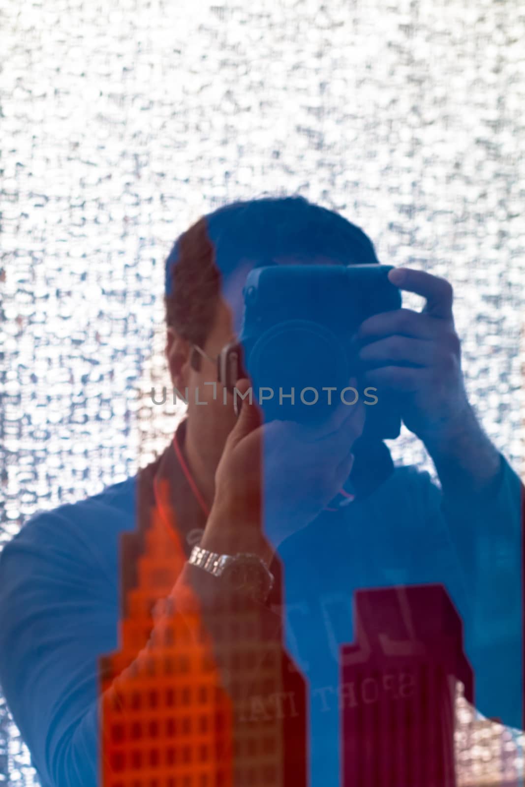 Photographer reflection