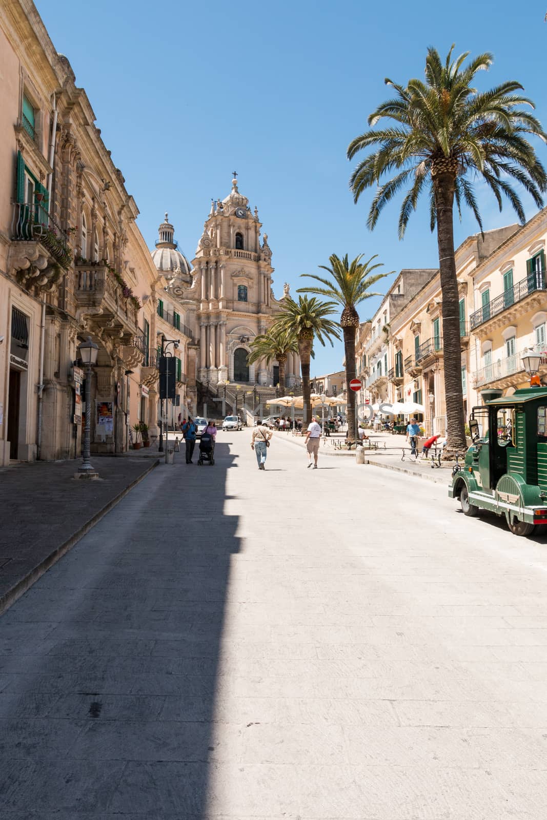 Ragusa Ibla small town in Silcily