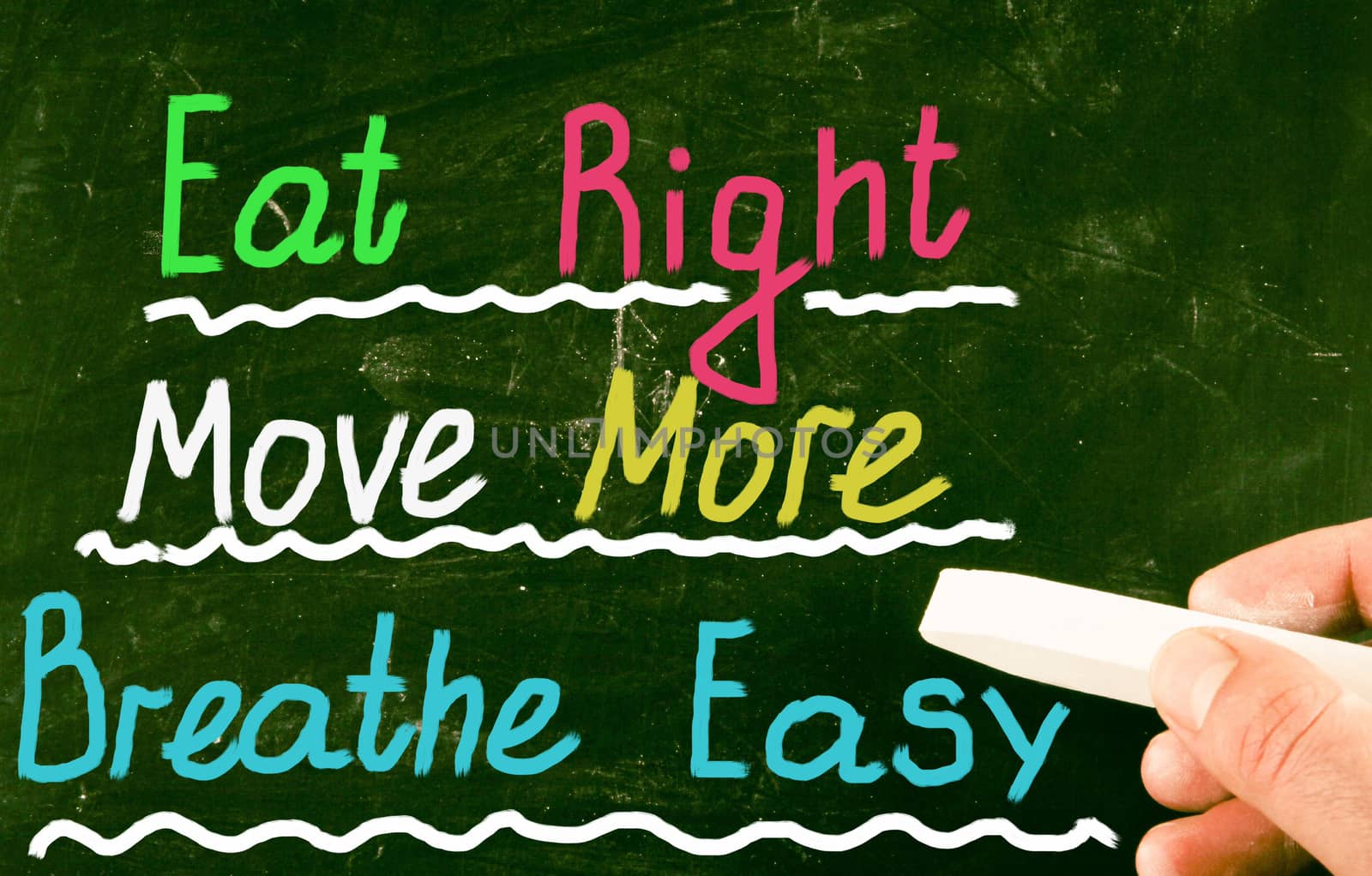 eat right move more breathe easy