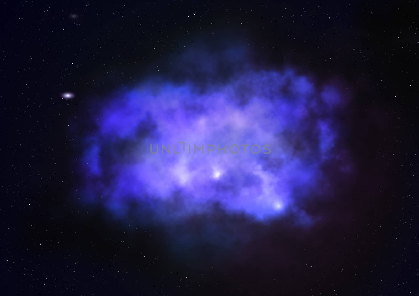 Star field in space a nebulae and a gas congestion. "Elements of this image furnished by NASA".