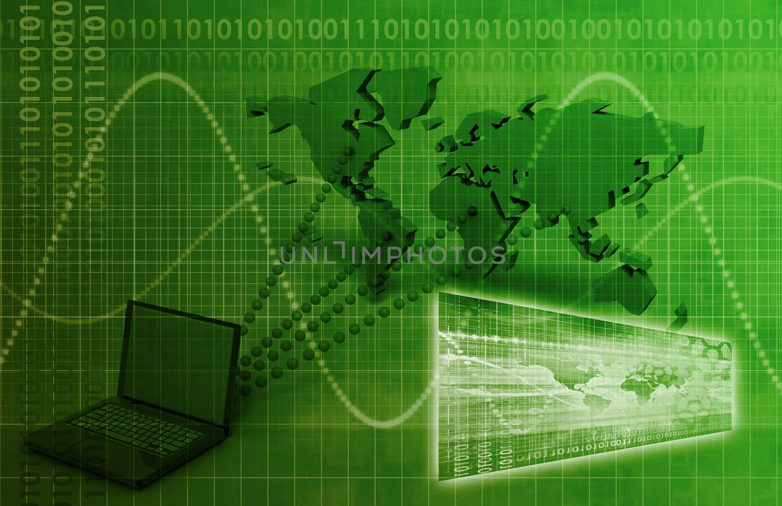 Worldwide Computer Connectivity and Mobility as Art