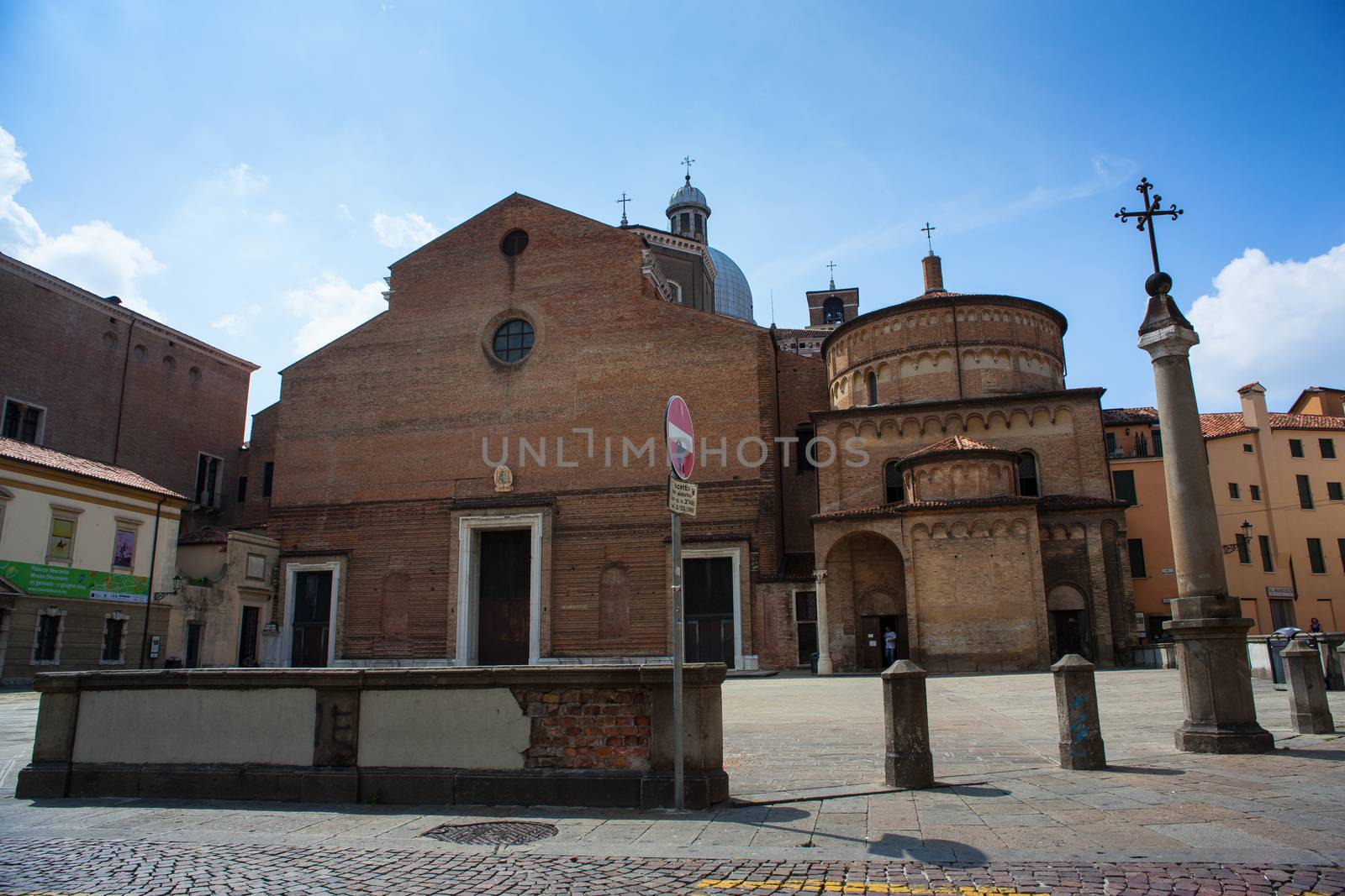 PADOVA, ITALY - AUGUST, 24: Battistero della Cattedrale on August 24, 2014