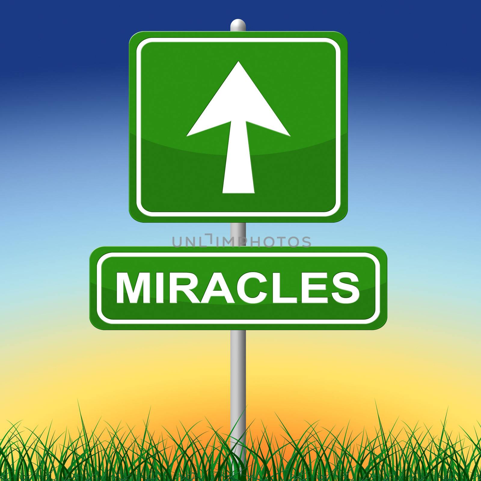 Miracles Sign Indicates Message Religion And Belief by stuartmiles