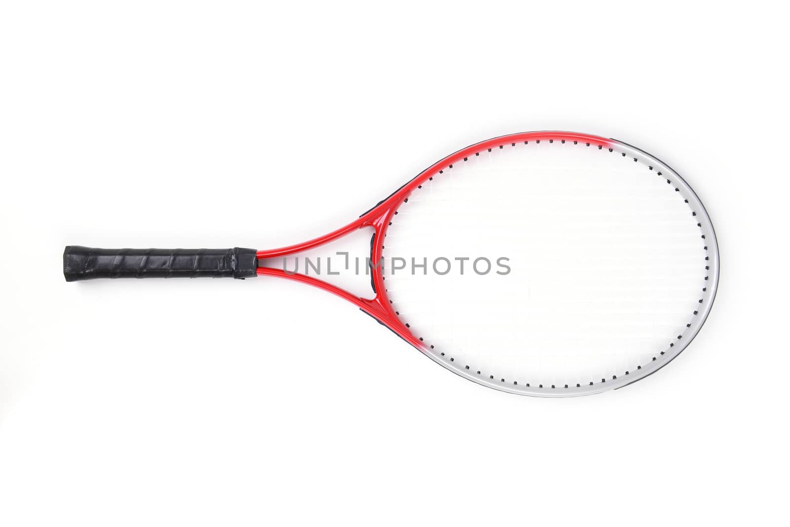 tennis racket isolated on  white background