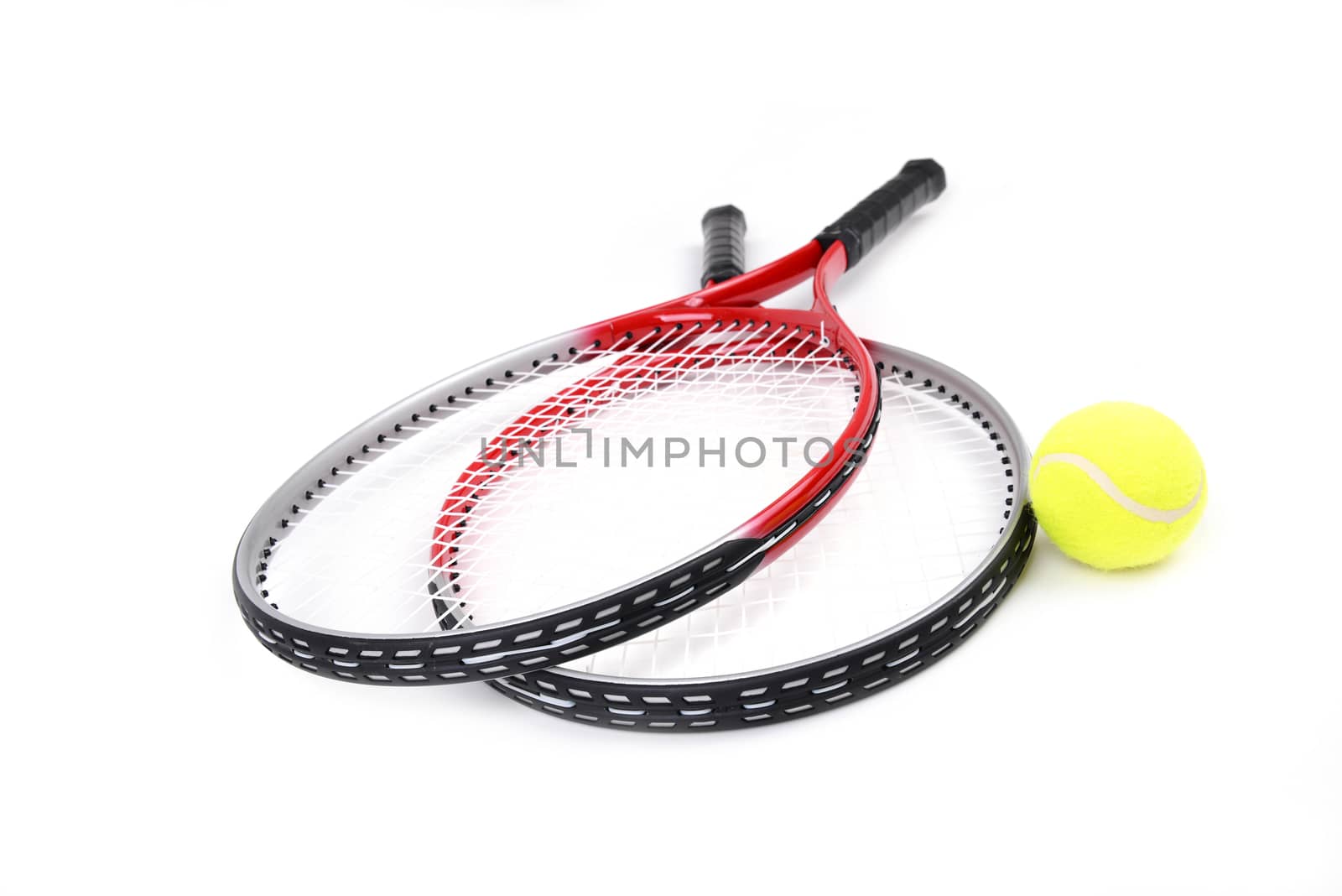 tennis racket isolated on  white background