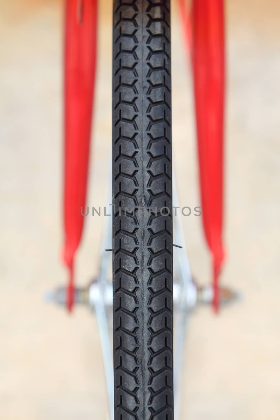 Detail of Bike Tire