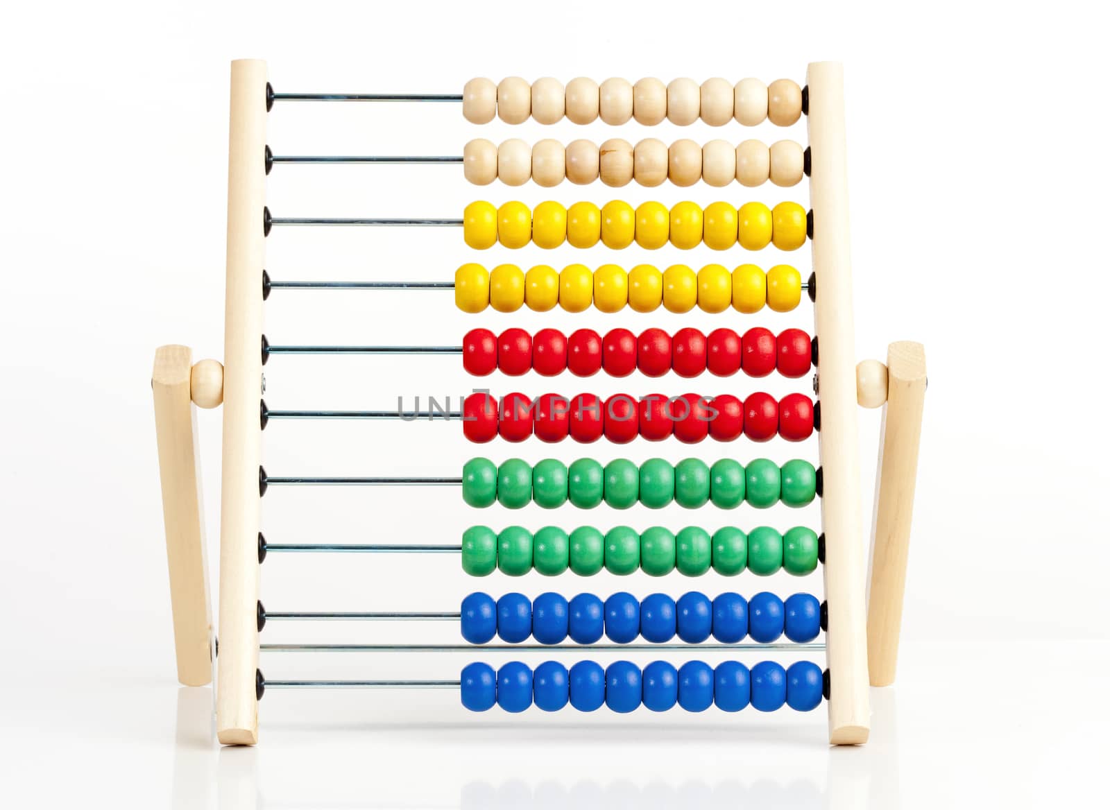 Colorful Wooden Abacus by courtyardpix