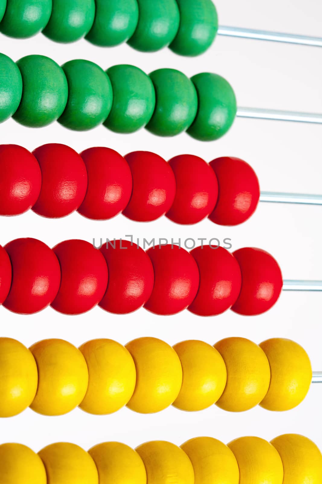 Colorful Wooden Abacus by courtyardpix