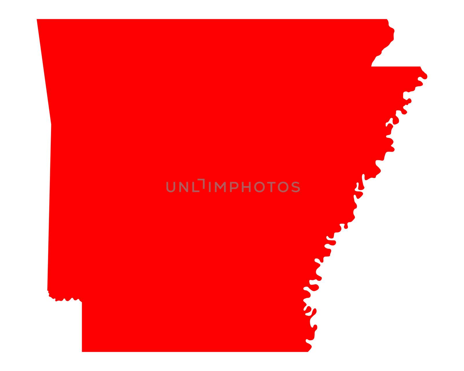 Map of Arkansas