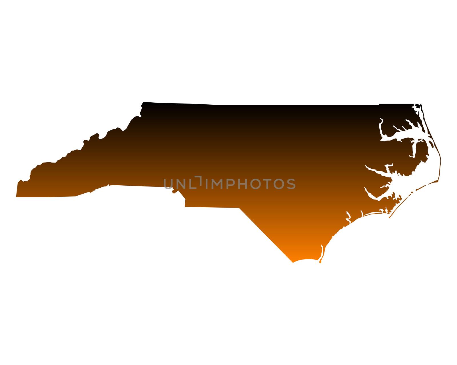 Map of North Carolina