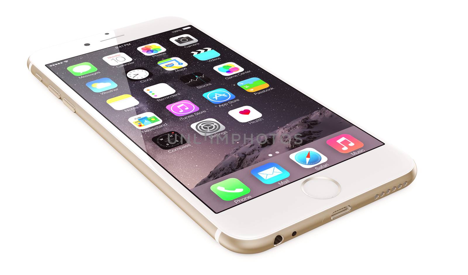 Apple Gold iPhone 6 by manaemedia