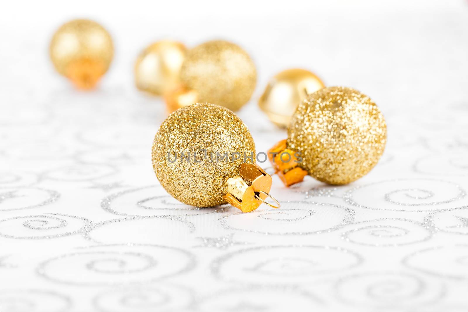 golden christmas bauble