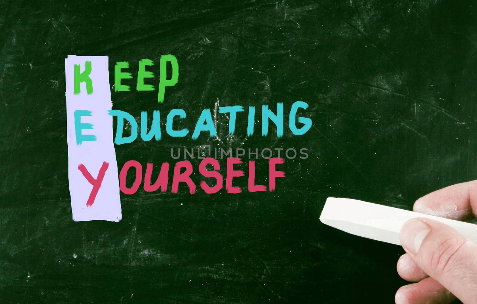 keep educating yourself