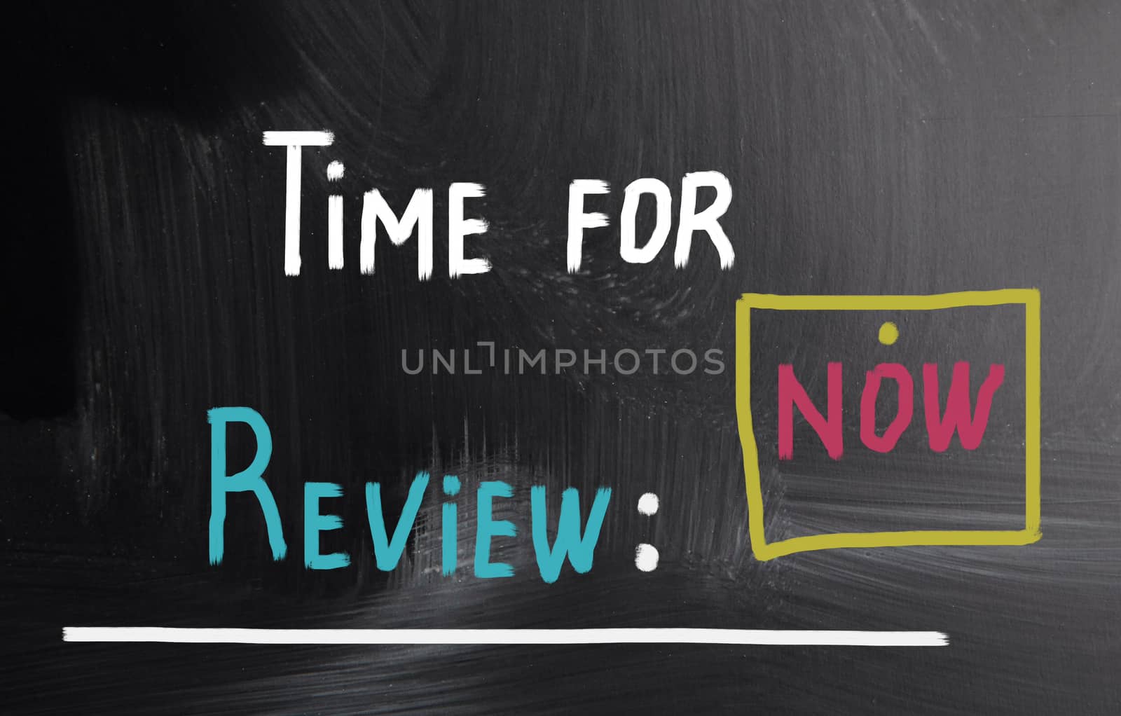 time for review concept
