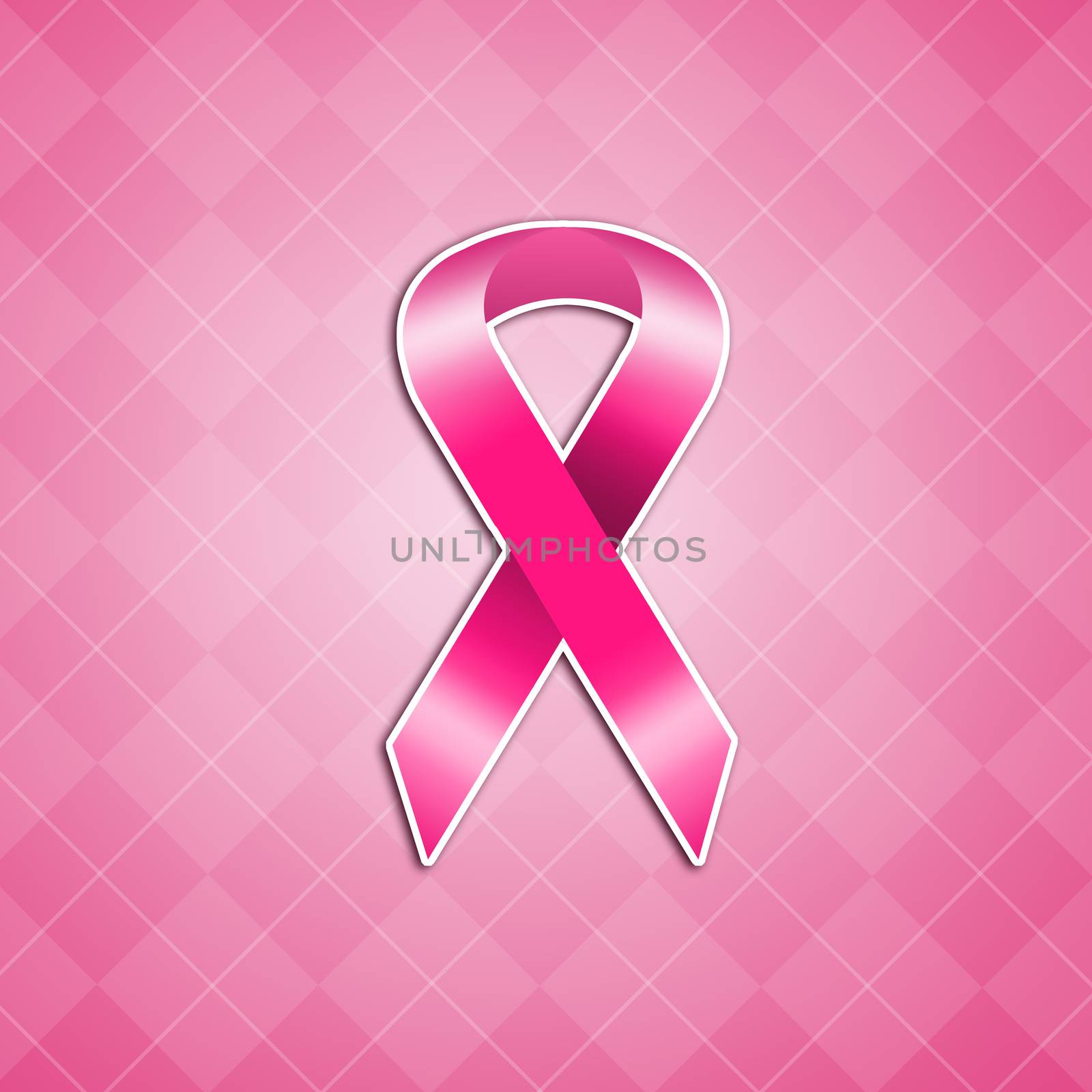 Pink ribbon for Breast cancer prevention by sognolucido