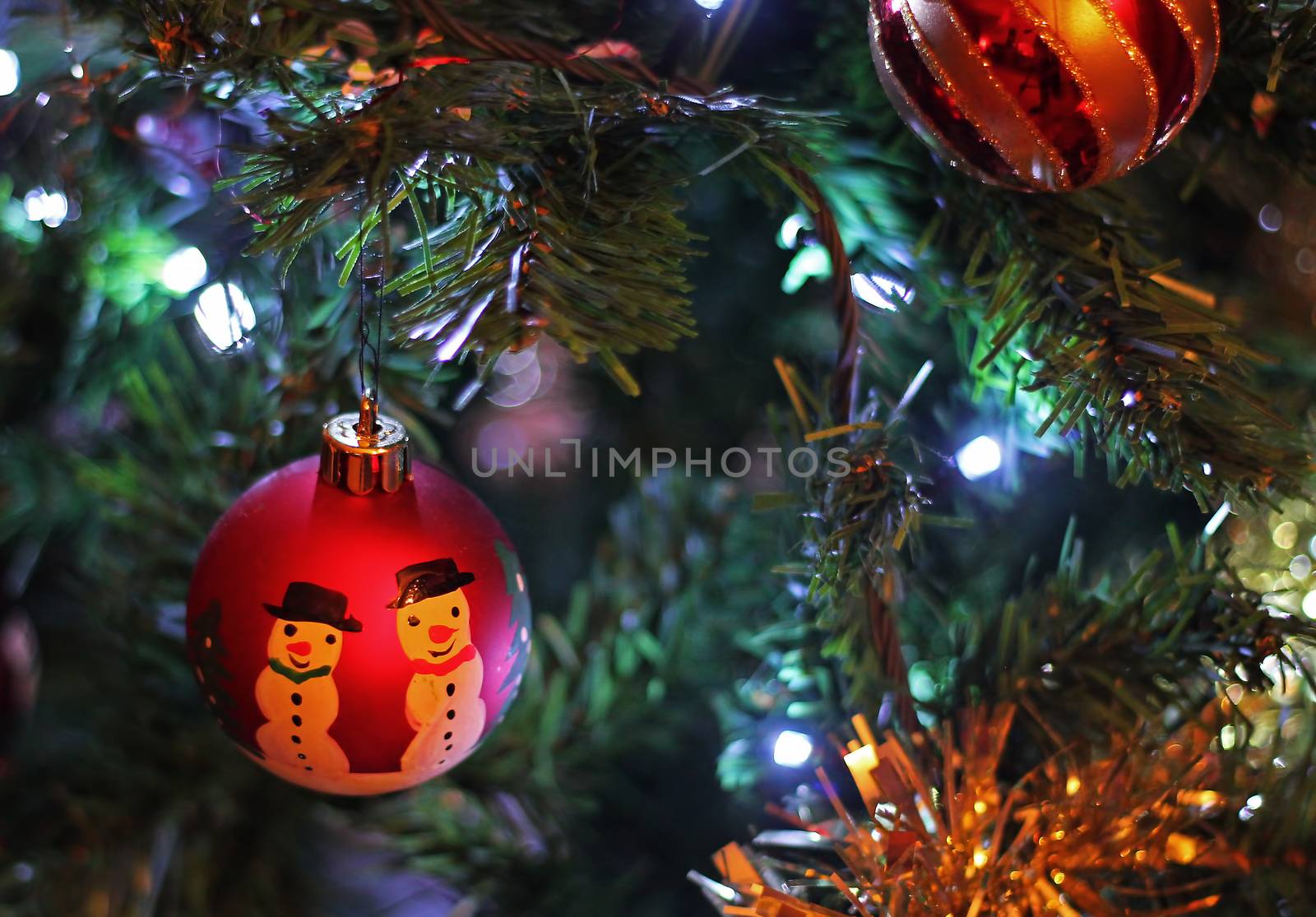 Christmas Snowman Baubles by gary_parker