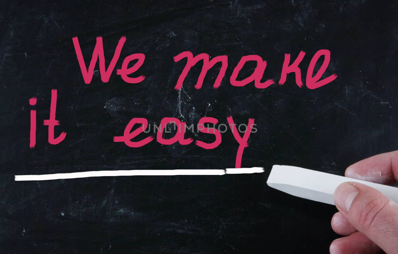 we make it easy concept