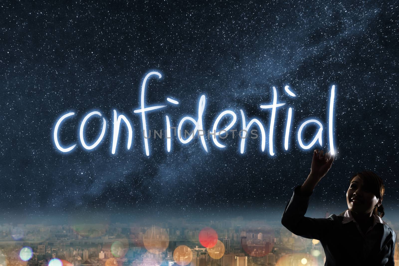 Concept of confidential by elwynn