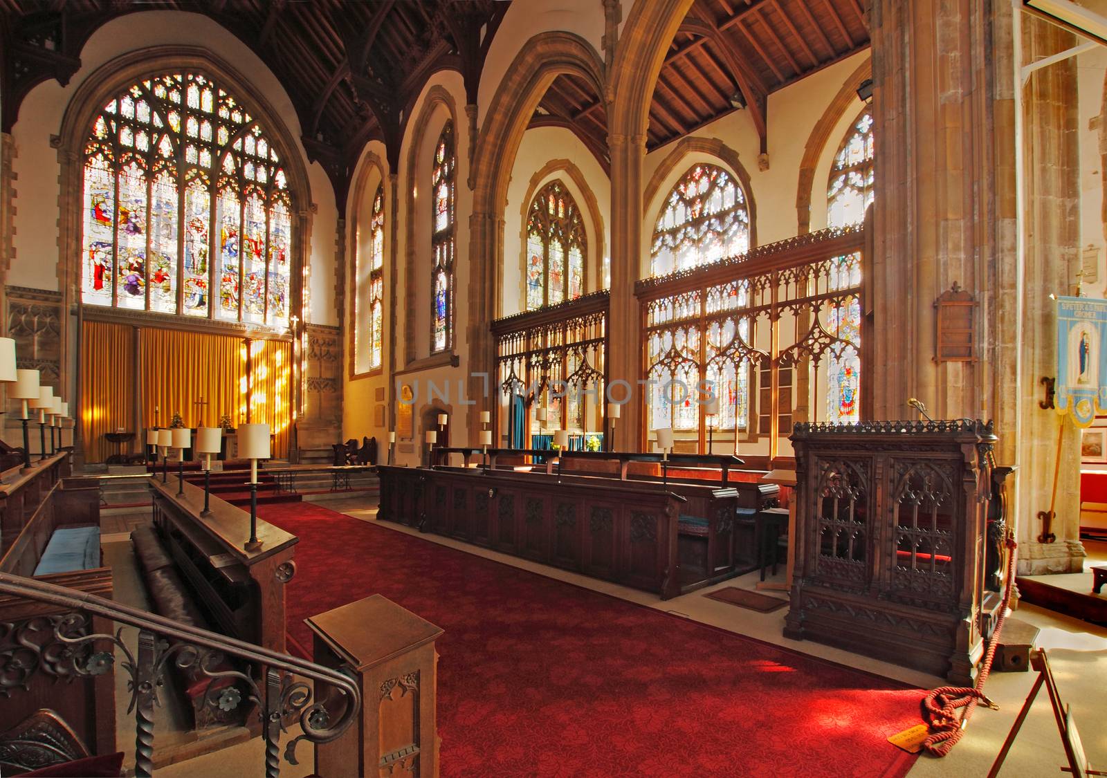 Cromer Parish church is very impressive with a magnificent interior and the highest tower in Norfolk in England.