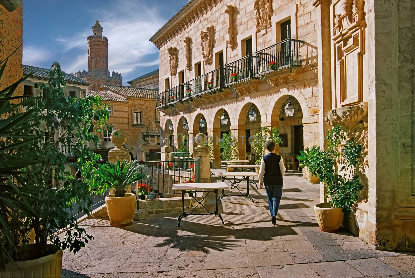The varied styles of Spanish architecture on the island of Majorca.
