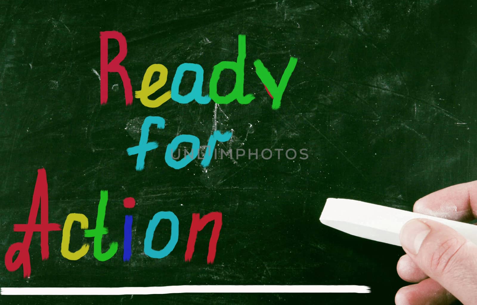 ready for action concept