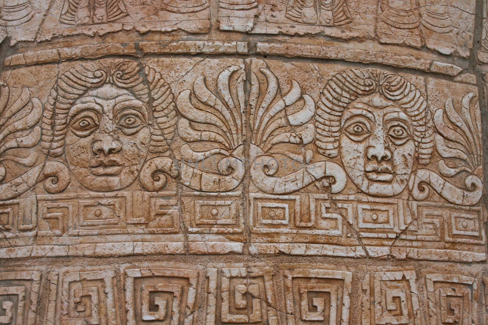 detail of ancient column