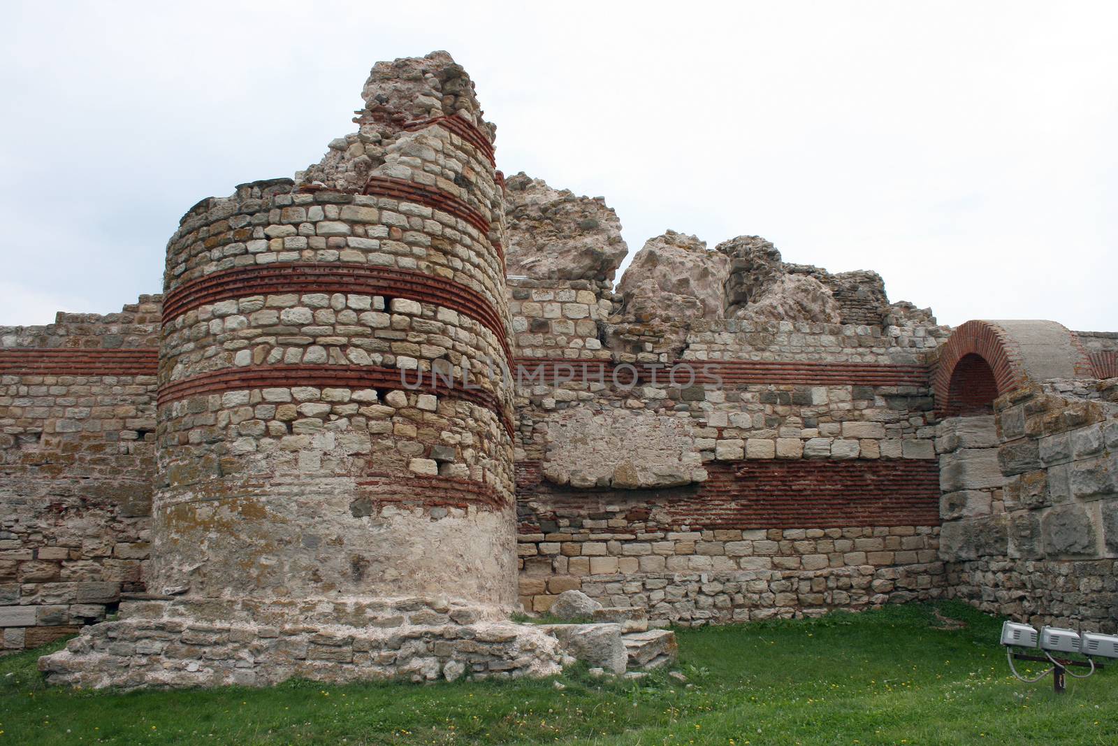 FORTIFICATION WALLS in Nessebar. Bulgaria by mimirus