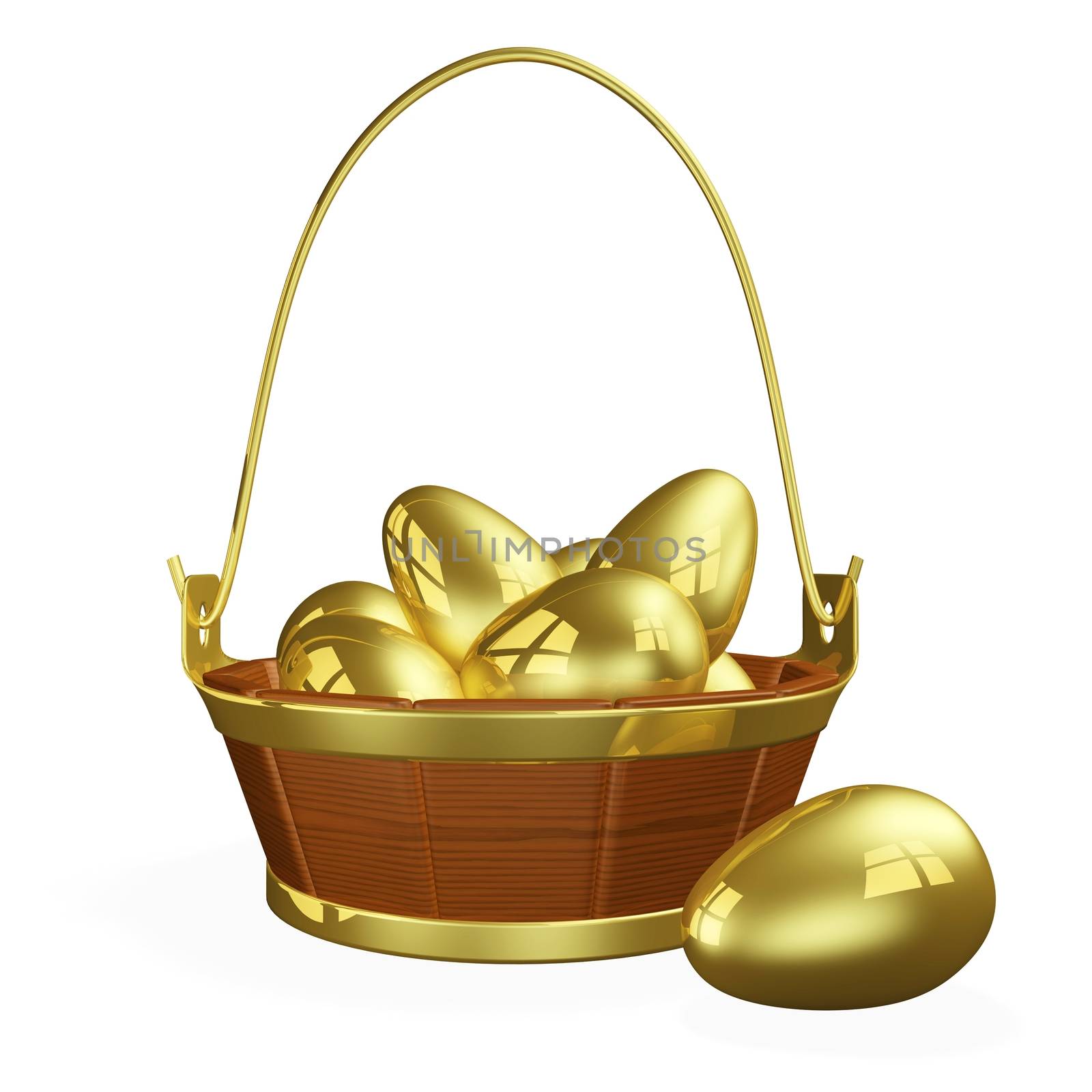 Basket Full of Gold Eggs by RichieThakur