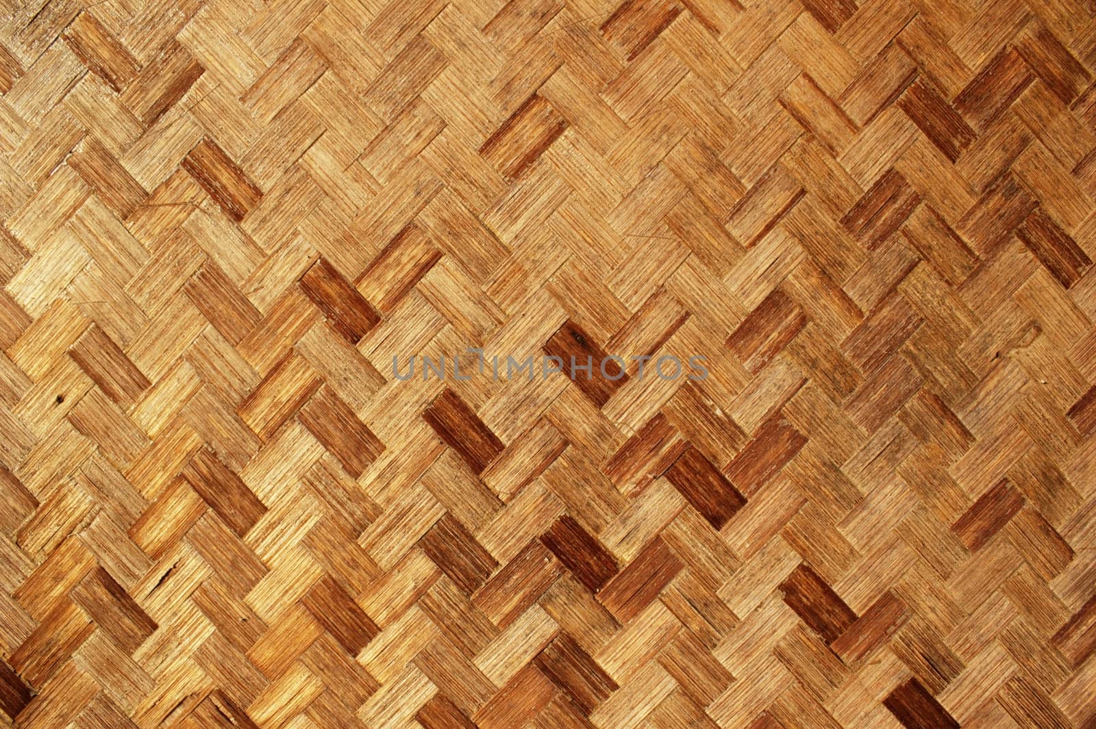 Asian style mat knit with thin bamboo strips, suitable for ethnic background texture
