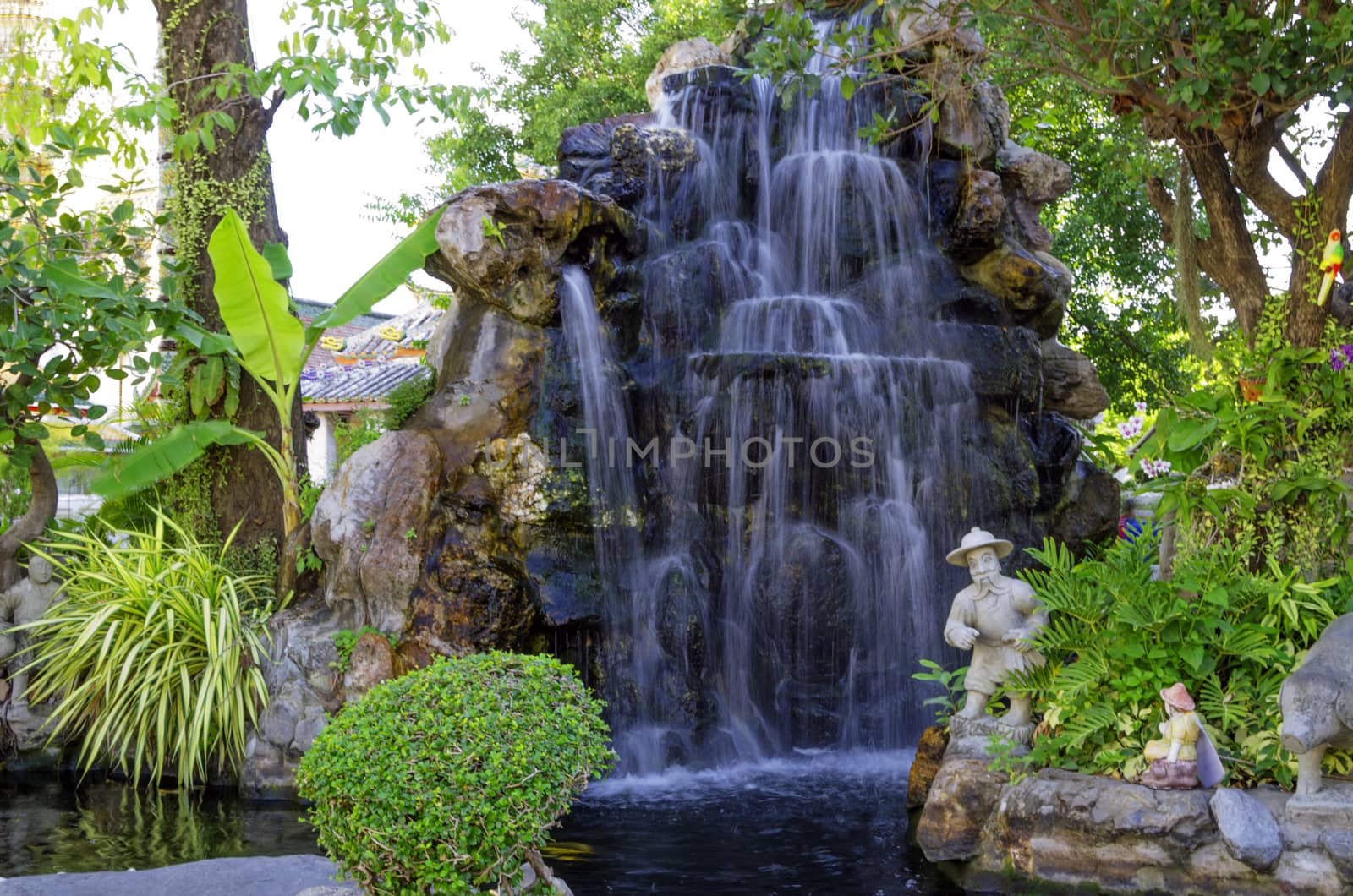 garden waterfall