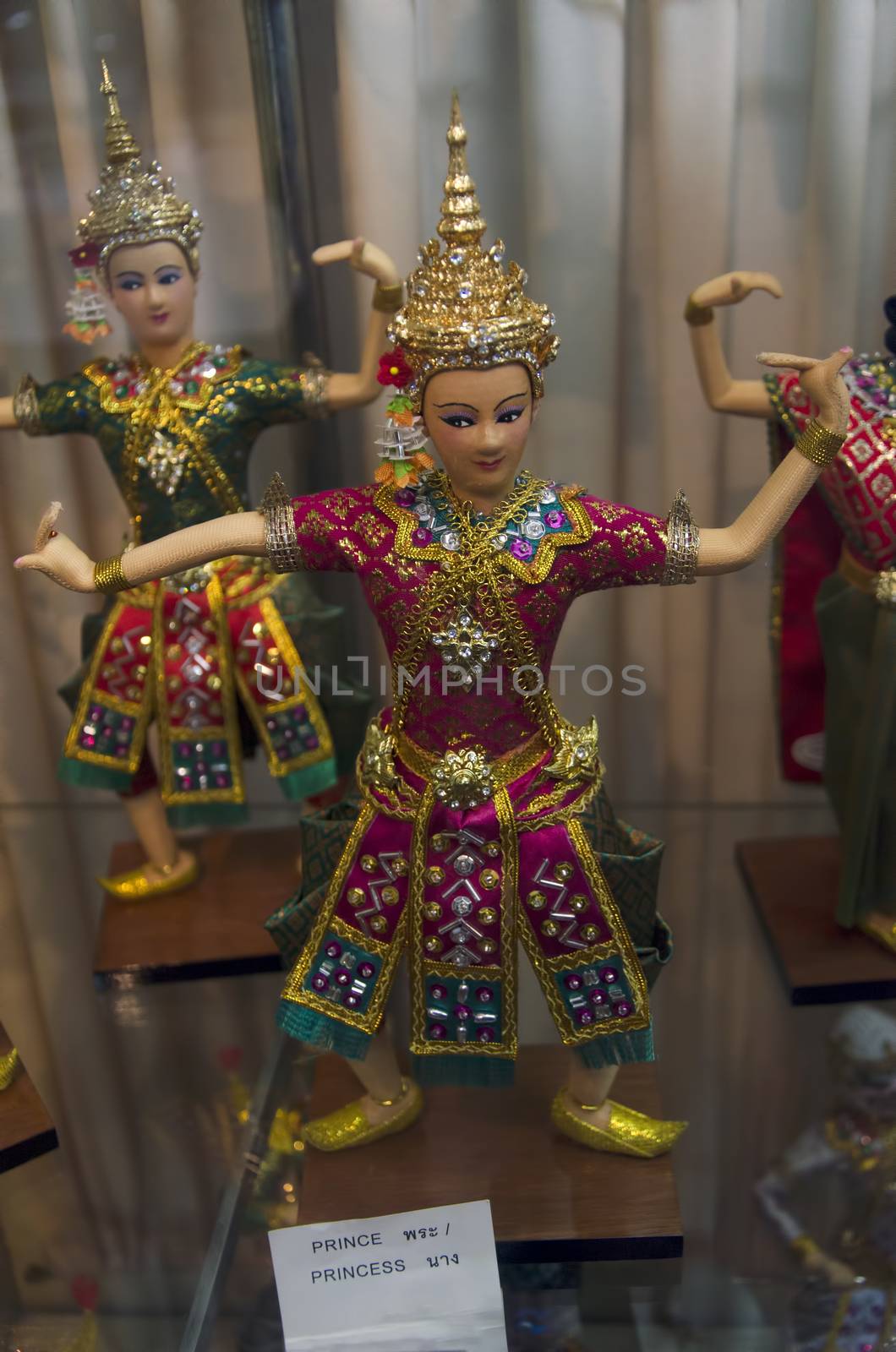 Thai Ramayana Dolls by siiixth