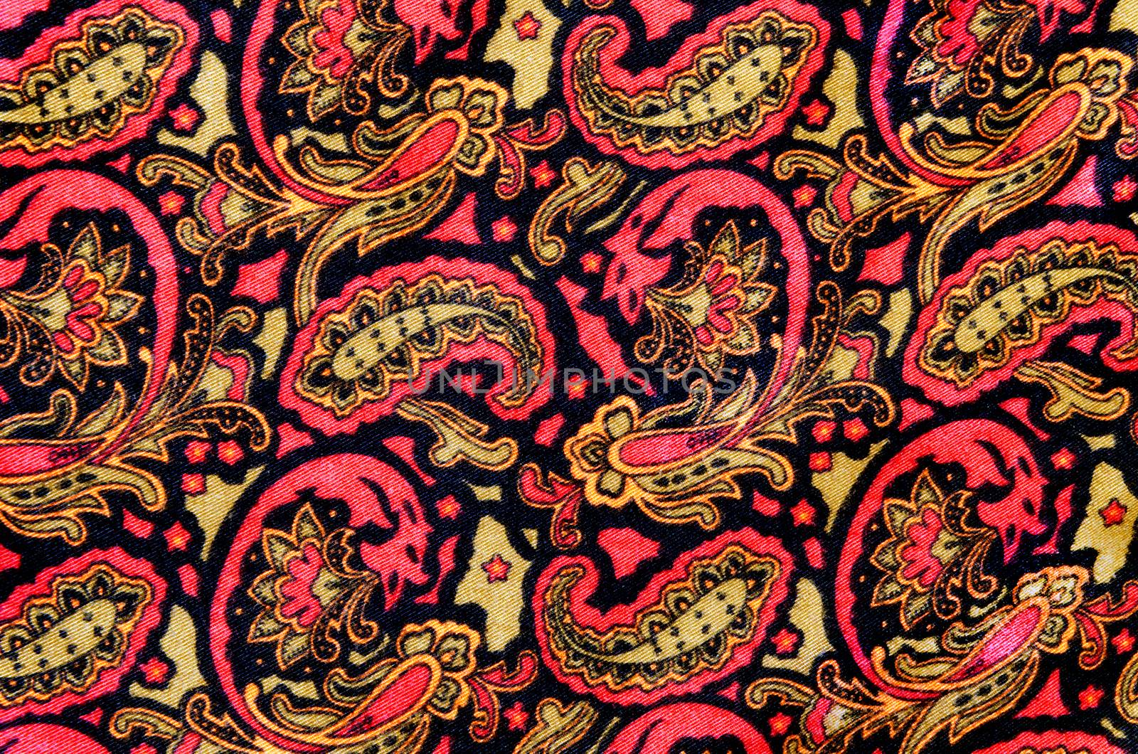 a thai silk fabric pattern background