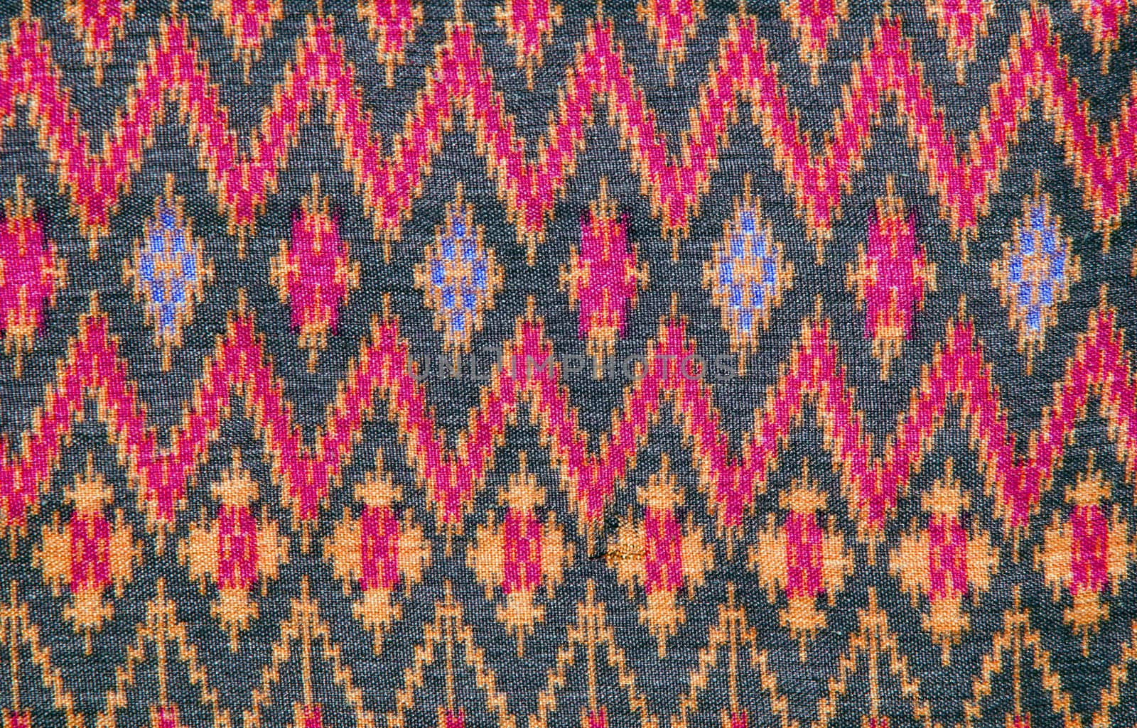 thai silk fabric pattern background by siiixth
