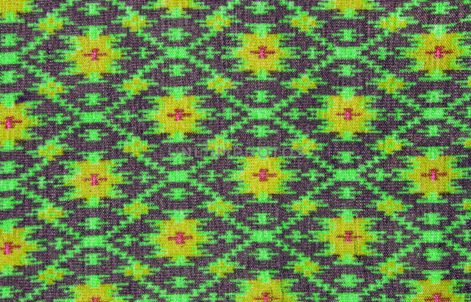 a thai silk fabric pattern background