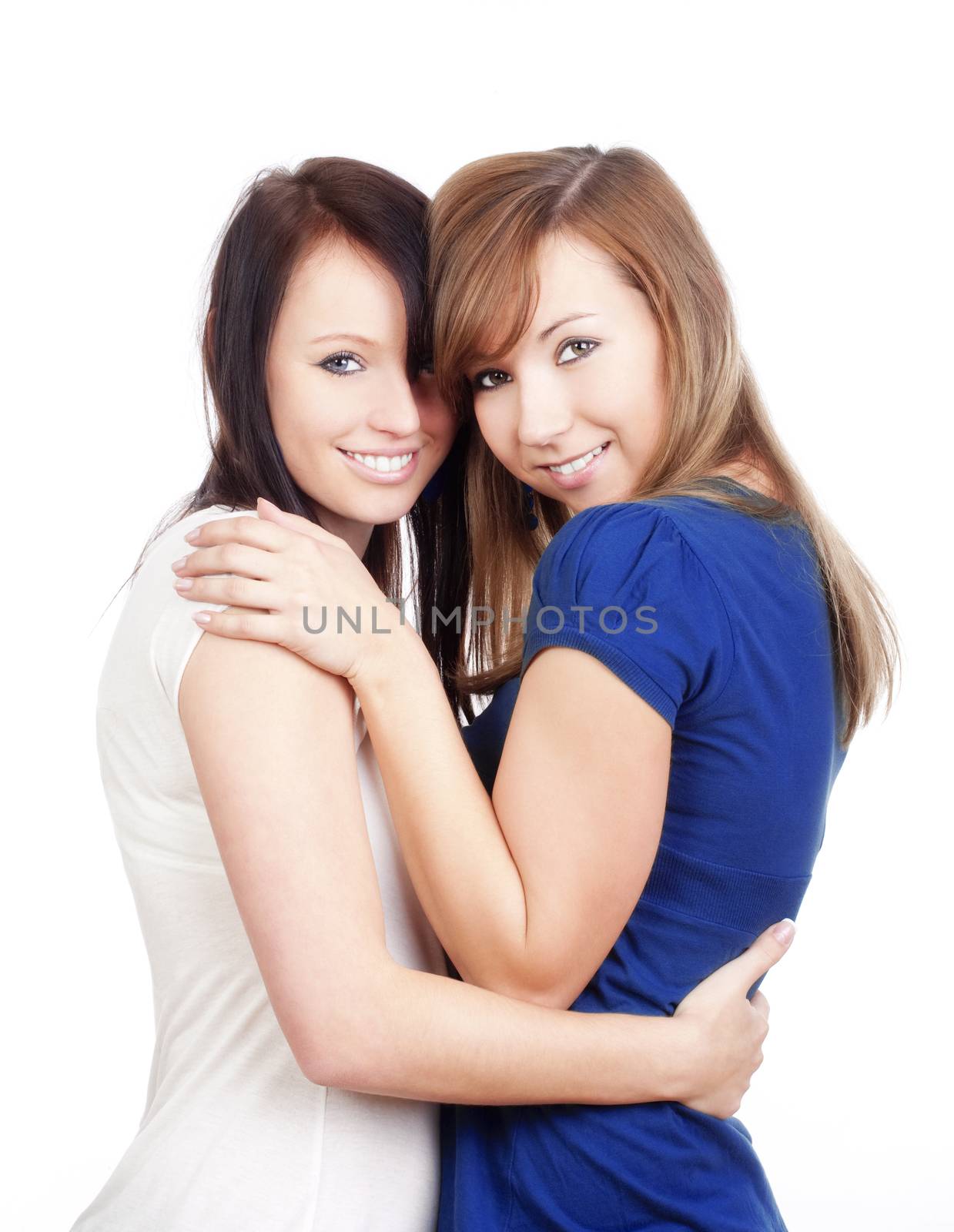 young women smiling by courtyardpix