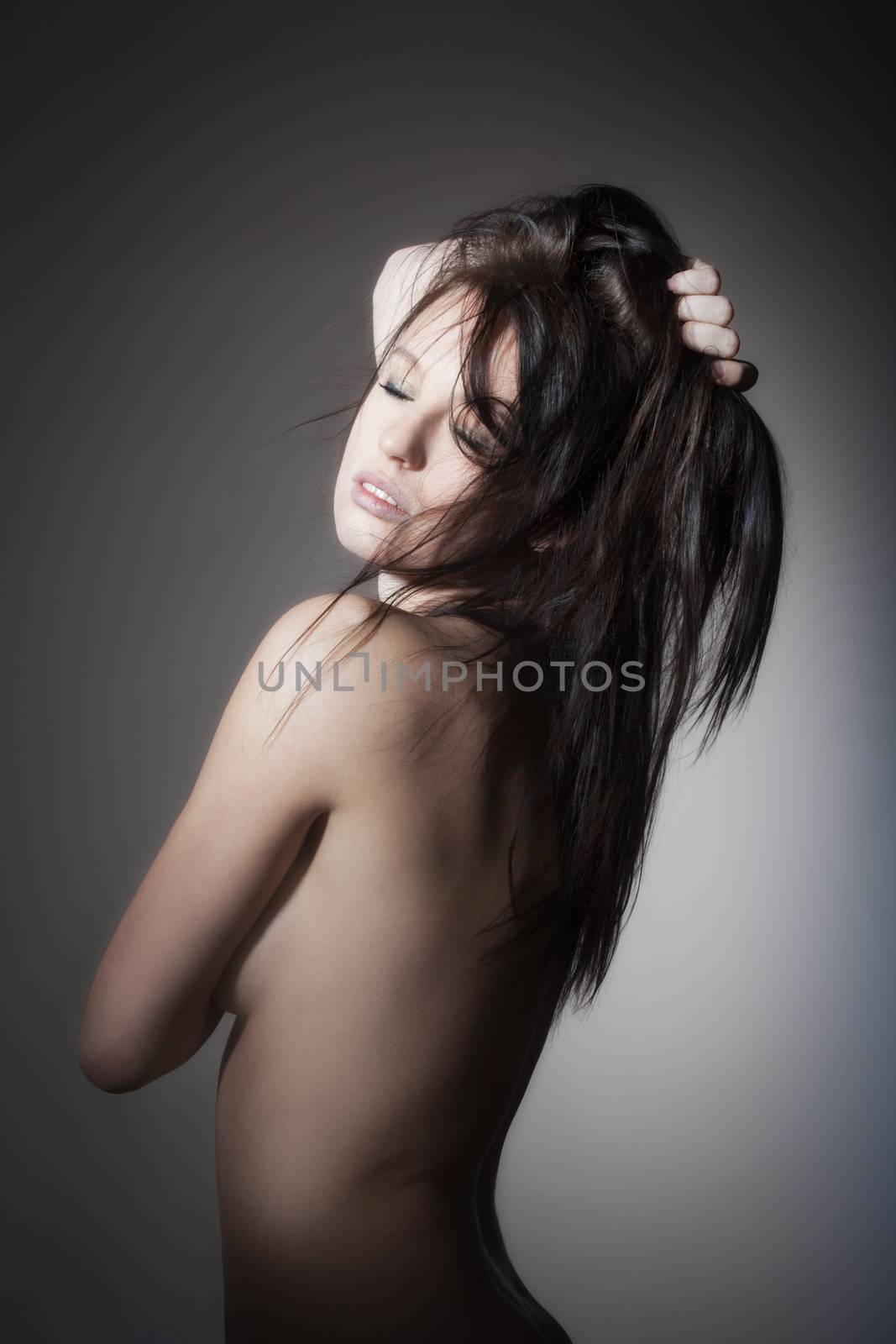 beautiful nude woman by courtyardpix