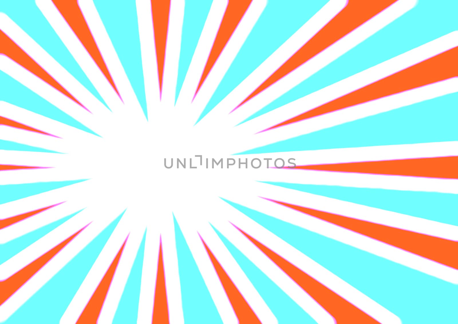 Sun Sunburst Pattern