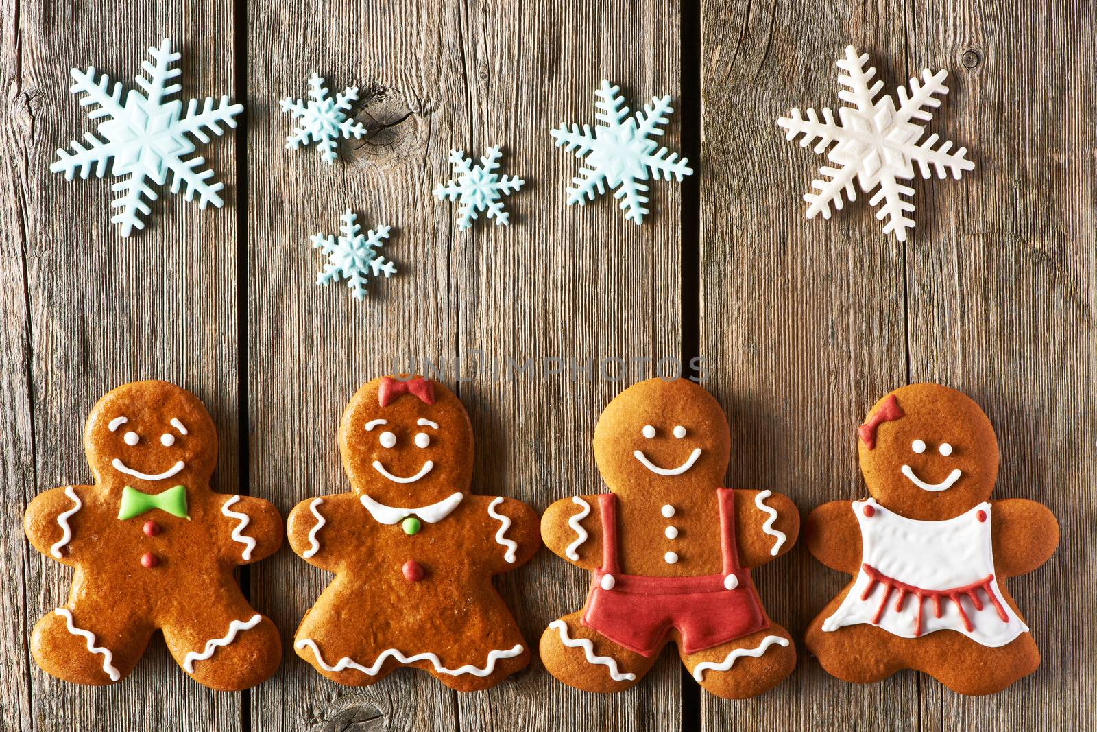 Christmas gingerbread couples cookies by haveseen