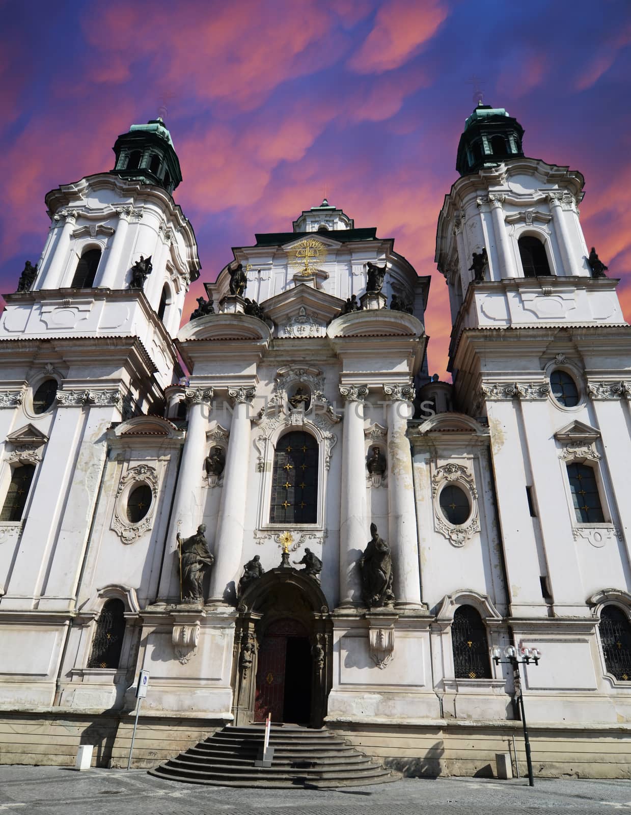 Saint Nicholas Church in Prague, Czech republic by sarkao