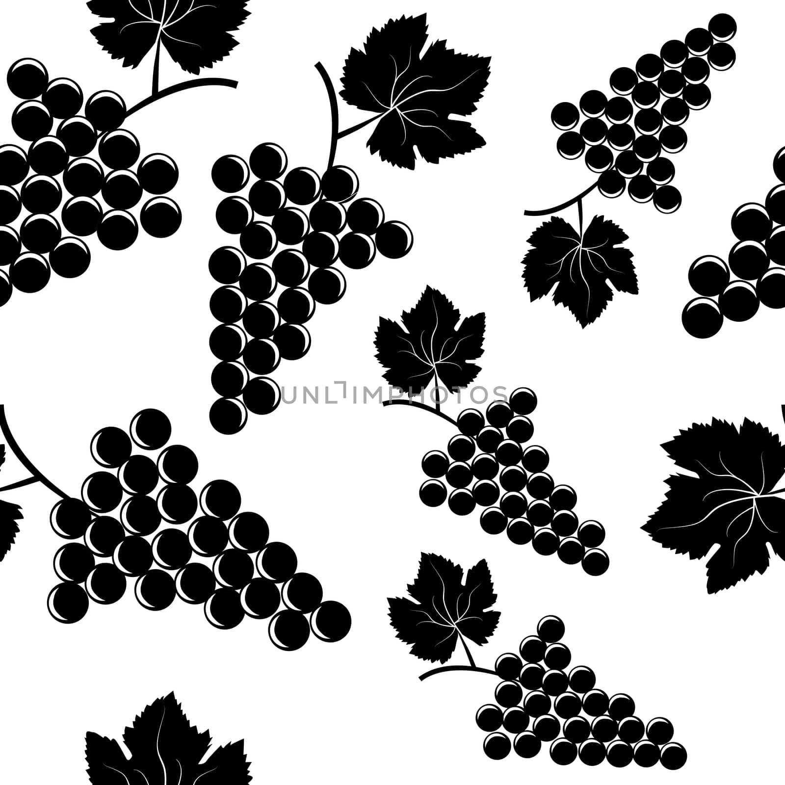 Background with grapes by hibrida13