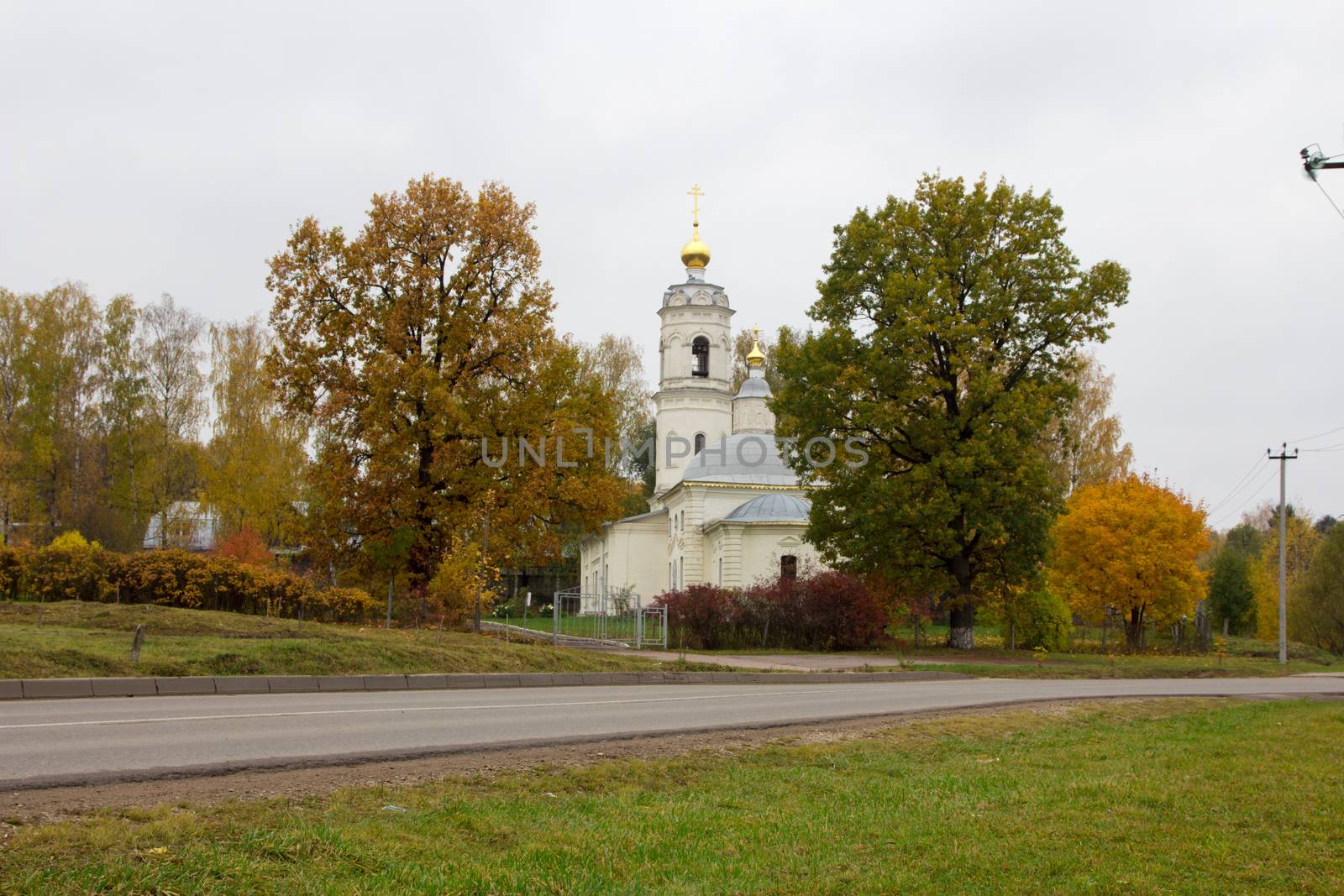 White ortodox church