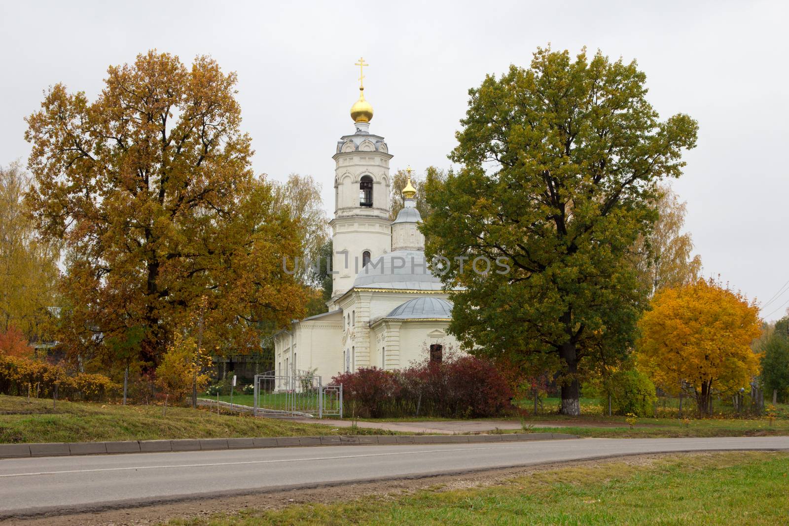 White ortodox church